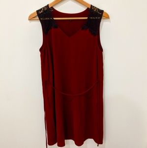 Burgundy Dress